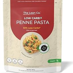 The Lean Co. Low Carb Penne Pasta 400 g | 24% Net Carbs, 4% Fat | Net Low Carb(22 gm per serving) | Plant Based | Vegan | Multigrain No Maida | Protein Rich | No Preservatives, Additives or Colours-image-76