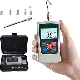 CNYST Digital Force Gauge Push and Pull Meter Tester with Digital Display Max Load Value 500N/50kg/110Lb-17