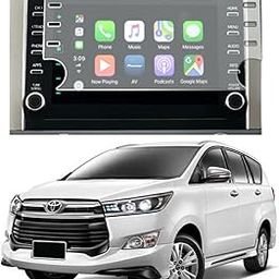 RGY [2 Pack] Screen Protector For Toyota Innova Crysta Z Facelift Car Accessories Navigation Touch Screen Guard - Crysta Z Facelift 8inch Clear-19