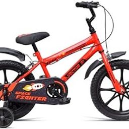 VECTOR 91 Space Fighter 16T Red Single Speed 10.5 Inch Frame - Unisex Kids Cycle-image-2