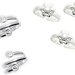 Kamada's Designer colorful Toe ring-image-16