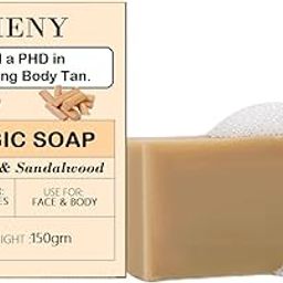 Soaps Sandalwood & Saffron Magic Soaps For Bath (150 Gms) Chandan & Kesar Bath Soap | Skin Brightening Soap For Men & Women-12