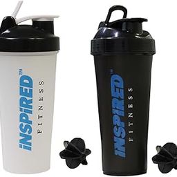 INSPIRED FITNESS Gym Shaker Bottle for Protein Shake | BPA Free Shaker Bottle with Mixer Ball | Durable Shaker Bottle for Gym Workout | Plastic Shaker for Men and Women | Fitness Shaker Cup 700ml-image-28