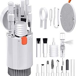 SIRIDHI 20in1 Cleaning kit for Laptop Keyboard, Computer, mobiles (Cleaning Pen, Screen Cleaner Spray, Cleaning Brush for Keyboard, Mobile Holder, Dust Remover, Small Brush)-24
