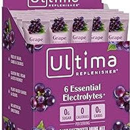Ultima Health Products Ultima Replenisherâ„¢ Electrolyte Powder Grape - 20 Packets-24