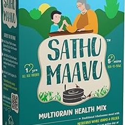 The Great Banyan Multigrain Sathu Maavu for Kids & Adults 400g – Natural & Homemade | Made with Wholegrains, Millets, Pulses & Nuts | Healthy Mix with No added Sugar/Salt, Preservative Free-image-23