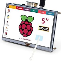 REES52 5 Inch Raspberry Pi Screen Touchscreen 800x480 TFT LCD Display HDMI Monitor for Raspberry Pi 4B 3B+ 3B 2B+ BB Black Banana Pi Jetson Nano Windows 10 8 7-image-30
