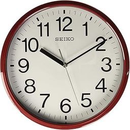 SEIKO Plastic Wall Clock (Red)-image-2