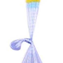 PURKAIT Fishnet 2 Finger 45mm GILLNET MUD Sinker, Height 5F, UP Lenght 50F, Down Lenght 100F Fishing Net (Multicolor)-image-56