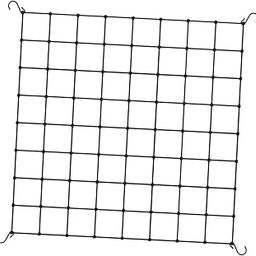 Square Mesh Grow Tent Trellis Netting Black for Gardening Flexible Accessory 60cmx60cm-image-94