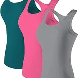 the blazze 1008 Women's Basic Sleeveless Racerback Camisole Spaghetti Top-picture-12