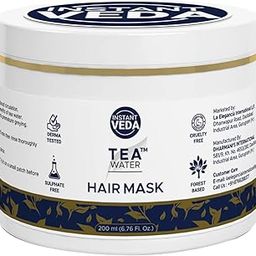 Instant Veda Tea Water Tea Tree Hair Mask For Dry And Frizzy Hair With Yogurt And Honey | Hair Mask For Deep Conditioning And Damage Repair | For Men & Women | For All Hair Types | 200Ml, 1 Count-image-55