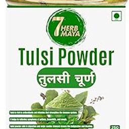 7HerbMaya Tulsi Leaf Powder – 100% Natural, Pure & Hygienically Dried | Holy Basil for Skin Care, Hair, and Wellness | Herbal Supplement (250g) (4)-image-11