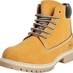 WESTCODE Mens Camel Boots Synthetic Leather High Top Casual Shoes and Sneakers-image-20