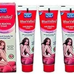 Blue Valley Popular | Hair Removal Cream | Strawberry | Pack of-(3) | Suitable for Legs, Underarms, Bikini Line, Arms-image-67