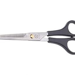 STAG Stainless Steel Professional Hair Cutting Scissior, Ssc005, DOUBLE TEETH, 6"-image-87