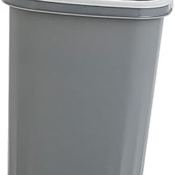 CLUB BOLLYWOOD® Wastebasket Household Decorative Dustbin Trash Can for Bathroom Home Bedroom Gray | Household Supplies & Cleaning | Trash Cans & Wastebaskets|Home & Garden |1 Trash Can-image-85