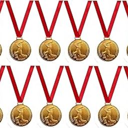 Be Win Cricket Medal for Man of The Match, Best Batsmans, Best Bowlers, Best Man of The Series & All Events of Cricket (Gold, 9 PCS Medals & TAG)-picture-29