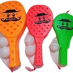 Vidhyapati Badminton Racket Set for Kids - Combo (RED, Orange, Green) | Three Different Sizes | Indoor & Outdoor Games | Perfect for Kids | Age 2+-24