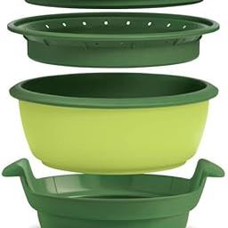 Tupperware Smart Steamer in new green color-image-9