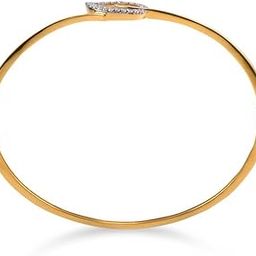 Women Pride Diamond Collection 18K Yellow Gold And Diamond Charm Bracelet-image-47