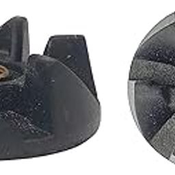 Mixer & Grinder Jar Coupler Compatible for " SUJATA " Rubber Coupler Replacement Parts (Pack of 2 U Jars Couplers) (Black Color).-13