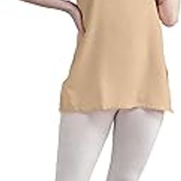 Cotton Short Camisole Non-Stretchable Slip for Women | Short Kurti Slip | Short Camisole | Half-Length Lining | Waist Length Inner | Sameez | Samij(Half Slip)-image-91