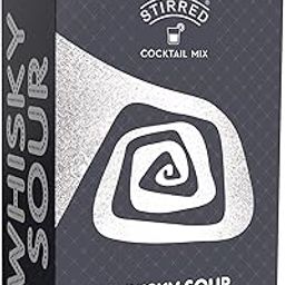 &Stirred Cocktail Mix - Whisky Sour, Cocktail Mix for Whisky, Pack of 2-30