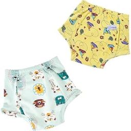 SNUGKINS Snug Potty Training Pull-up Pants for Babies/Toddlers/Kids | 100% Pure Cotton | Washable & Reusable | (Fits 9 Months to 6 Years) | Pack of 2, 3 & 4.-5