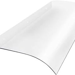 UJEAVETTE Window Awning Easy Install Exterior Porch Cover for Outdoor Entrance Balcony 50cmx60cm-image-30