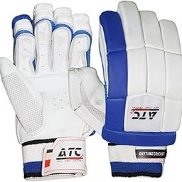 ATC Cut Batting Gloves –Premium Cricket Gloves with Superior Grip, Breathable Comfort & Finger Protection–Ideal for Professional Cricketers White with Black-image-63