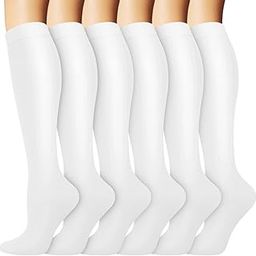 Compression Socks For Men & Women-3 Pairs-Fit for Athletic,Travel& Medical - 20-30mmHg-image-2