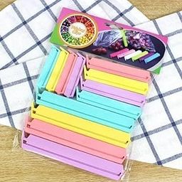 SHIPLORD® Keep Food Fresh Longer: Portable Kitchen Food Sealer Clips for Snacks Bags & More ‚¨ Durable Plastic Storage Clamps-image-10