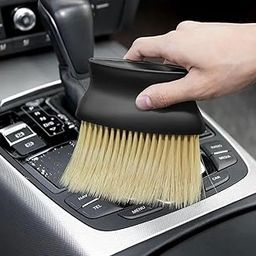 Car Dashboard Cleaning Brush – Soft Bristle Detailing Brush for Car Interior, Air Vent & Console Cleaning, Non-Scratch, Reusable Dusting Tool for Auto, Home, or Office. 1 pc-image-17