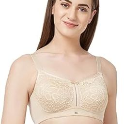 soie Women's Full Coverage Non Padded Non-Wired Lace Bra-picture-24