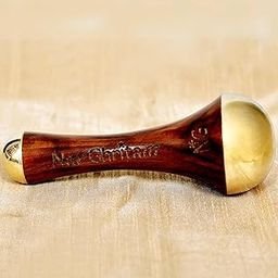 NAV GHRITAM Kansa Wand Face Massage Tool | Kansa Vatki & Teak Wood Handle for Deep Relaxation | Soothes Tired Face-16