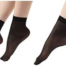 Women Ankle Length Cotton Net Socks-picture-22