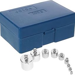 OKUMEYR Precision Calibration Weights Chrome-Plated Steel Digital Scale Weights Case Laboratory Supplies-image-9