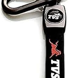 VSVERUS LITTLE COLLECTIONS Catchy Premium Leather & Metal Bikes Steel Locking Hook Keychain Unique Stylish Look For Men/Women Keyring Compatible with Car and Bike I Tvs Jupiter Apache (Black)-picture-28