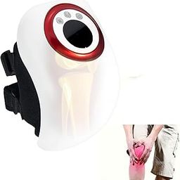 Earwig Cordless Knee Massager, Infrared Heat and Vibration Knee Pain Relief for Swelling Stiff Joints, Stretched Ligament and Muscles Injuries, Upgraded with Long Knee Straps-picture-26