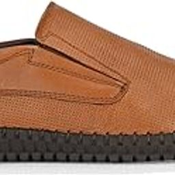 Genuine Leather Men's Formal Slip on Loafers |Comfort Trendy Non Lace-Up Design |Flexible Mocassins |Leather with Anti-Skid Sole |Perfect for Walking & Business Work (3938)-5