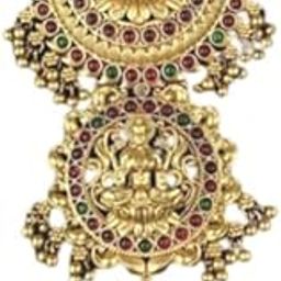 Vibha Jada Billalu Set for Bridal New Model Bharatanatyam Lakhsmi Jewellery Set Wedding Hair Design Jewelry for Women Decoration Accessories Braid Choti-image-12