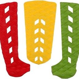 LOOM TREE® 3 x Durable Surfboard Traction Pad Soft Skimboard Tail Pad Stomp Pad for Surfing Skimboarding Funboard | Authentic Collector's Piece | Rare Collectible | 3 Pieces Surfboard Traction Pad-image-4