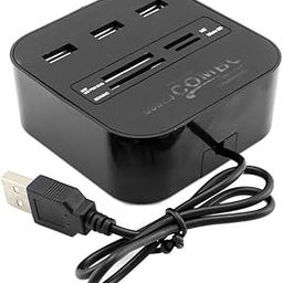 USB HUB + Card Reader Combo 2.0 (Black)-image-16
