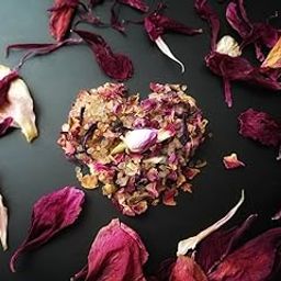 Botanical Bath Salts Soak, Christmas stocking stuffer, All natural Blended Soaking Salts, aromatherapy, ritual bath, spa gift for girlfriend-image-20