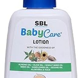 SBL BabyCare Natural Baby Lotion with Almond Oil, Olive Oil, Aloe Vera, 100 ml, Pack of 3 || free PainoCS oil [60ml worth ₹110/-]-image-23
