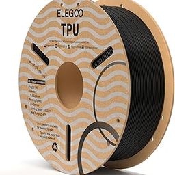 ELEGOO TPU Filament 1.75mm Black 1KG, 95A Flexible Soft 3D Printing Filament Dimensional Accuracy +/- 0.02mm, 1KG Spool(2.2lbs) for Most FDM 3D Printers-21