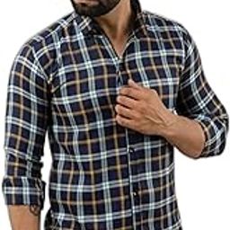 Men Checkered Casual Multicolor Shirt (PK19SH984YXL)-image-73