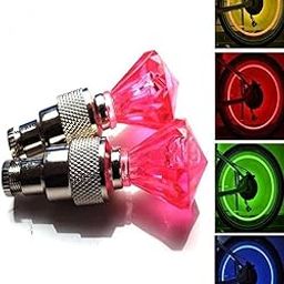 Spedy Diamond Shape Car Bike Tyre Light Set of 2 Tyrelight9-picture-29