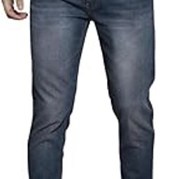Men Slim Fit Solid Mid-Rise Stretchable Jeans-image-39